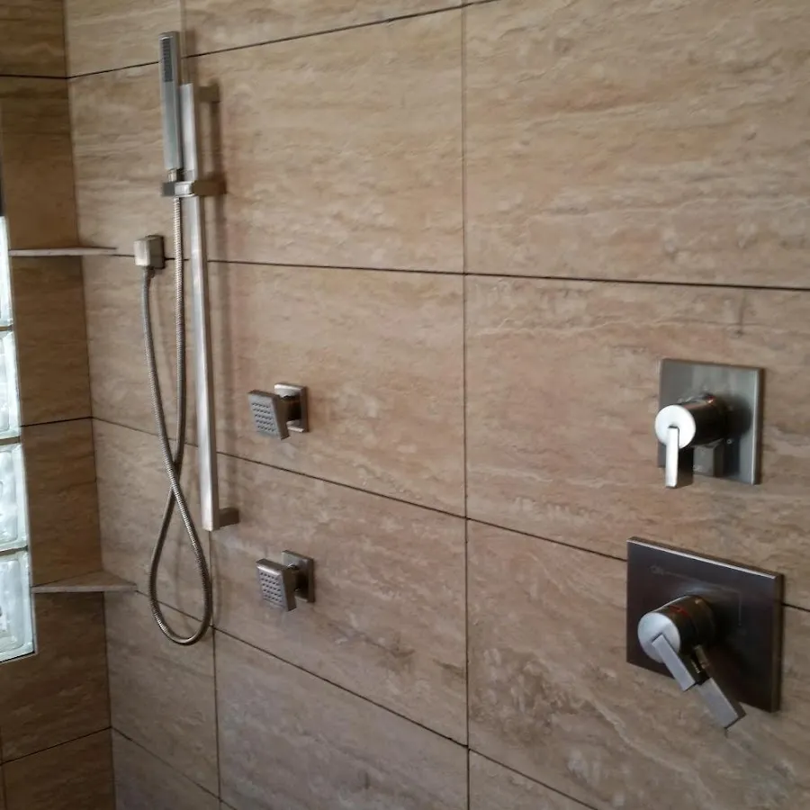 Shower fixture installation for Water Heater Installation in Hutchison
